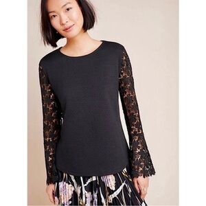 NWT Anthropologie Eri + Ali Delilah Lace Top XS